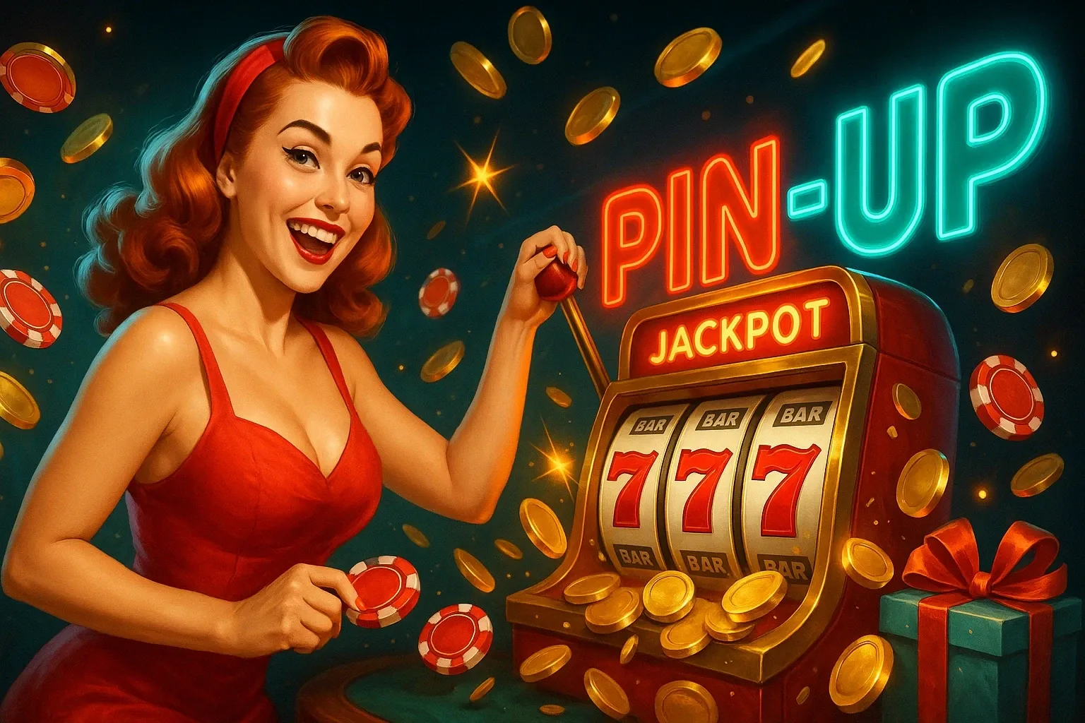 Игровые автоматы и слоты Pin up